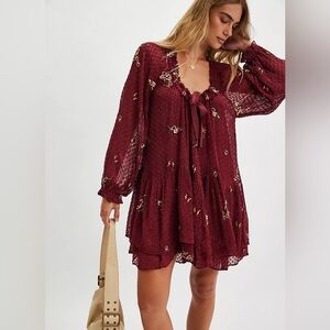 Free People Garden Glory Mini Dress